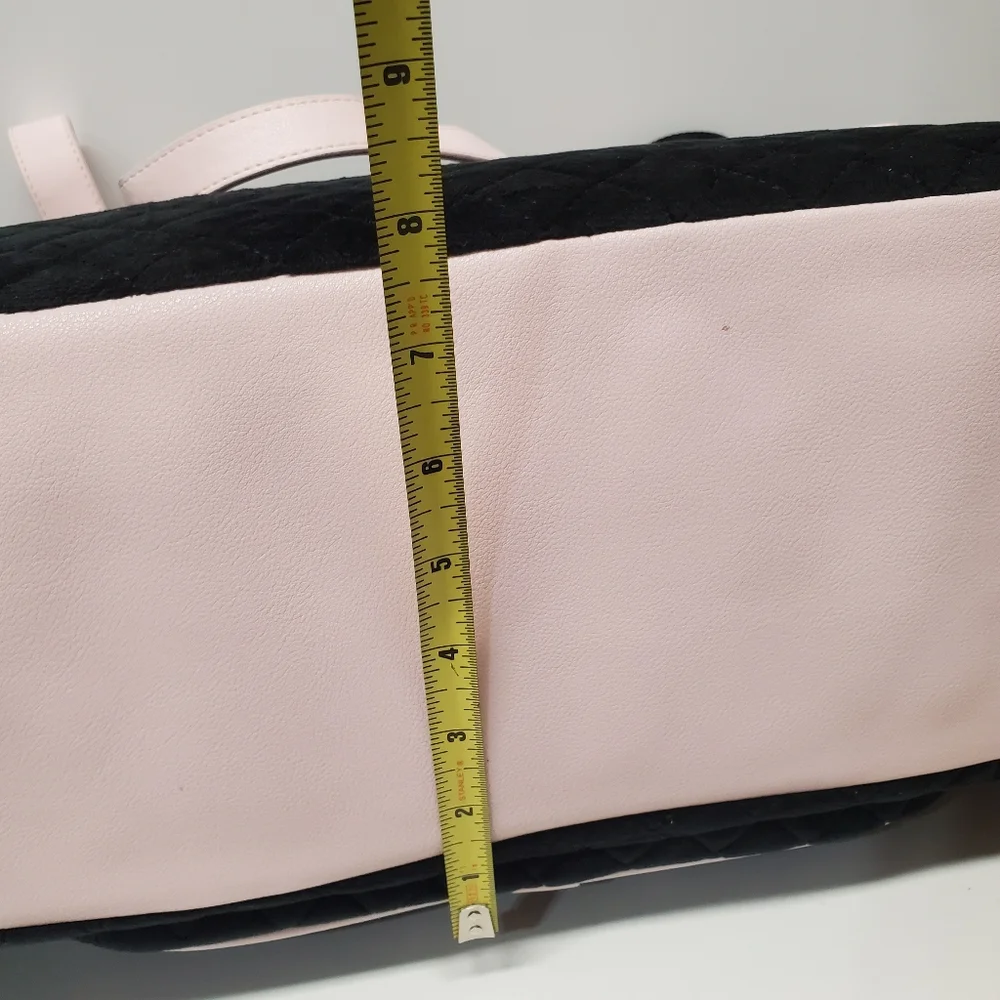 Juicy Couture Tale Weekender Travel / baby Bag - Liquorice